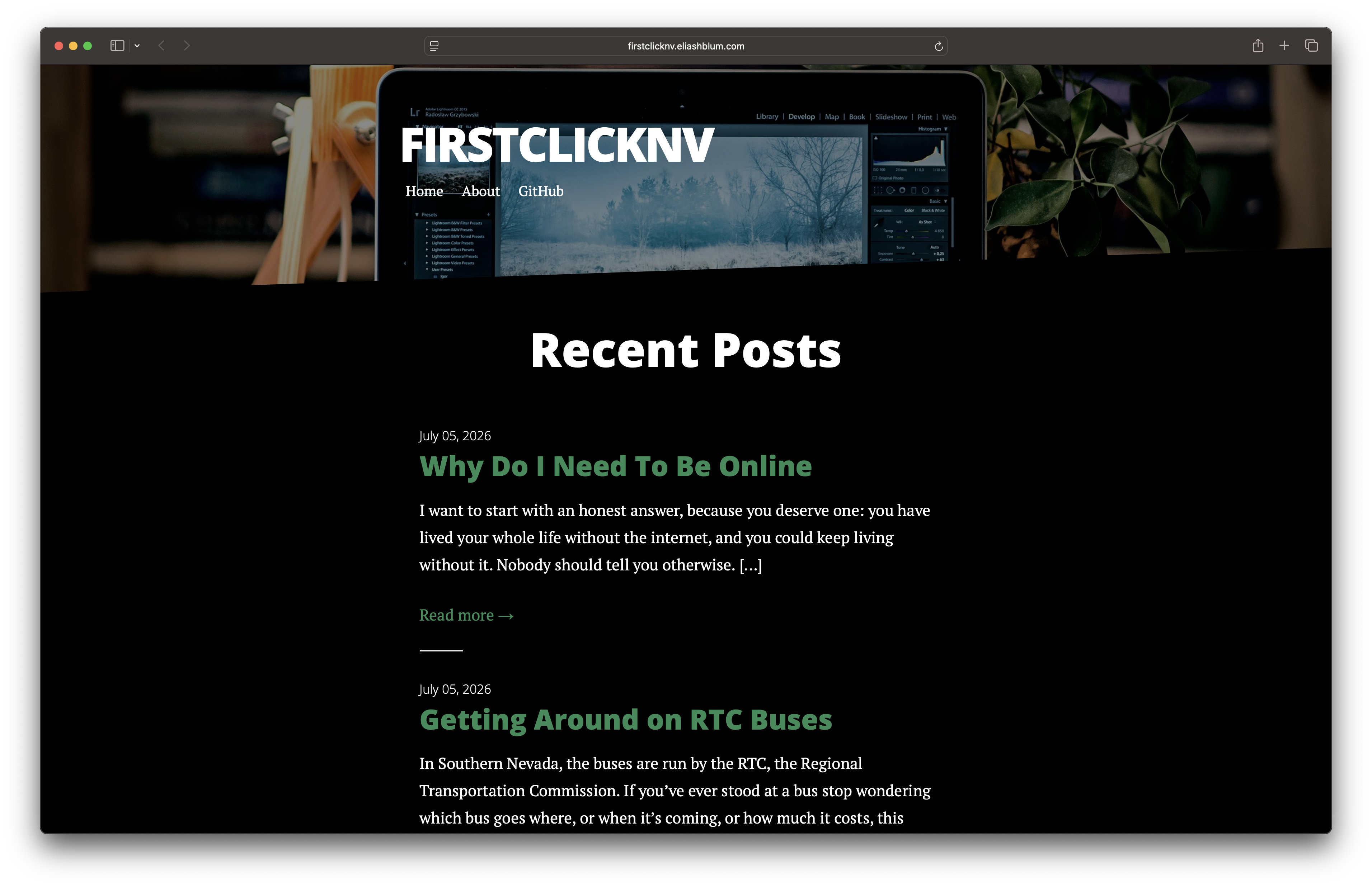 FirstClickNV Screenshot